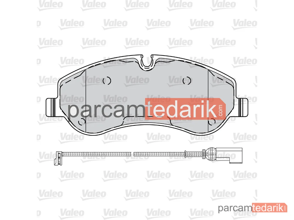 VALEO 670559 | Fren Balatası — Ford Transit V363, Ford Transit Custom V362, Ford Tourneo Custom V362